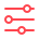 Tri crvene crte a na njima svaka od nijh ima jednu crvenu tokču. Personalizirana izrada web stranica.