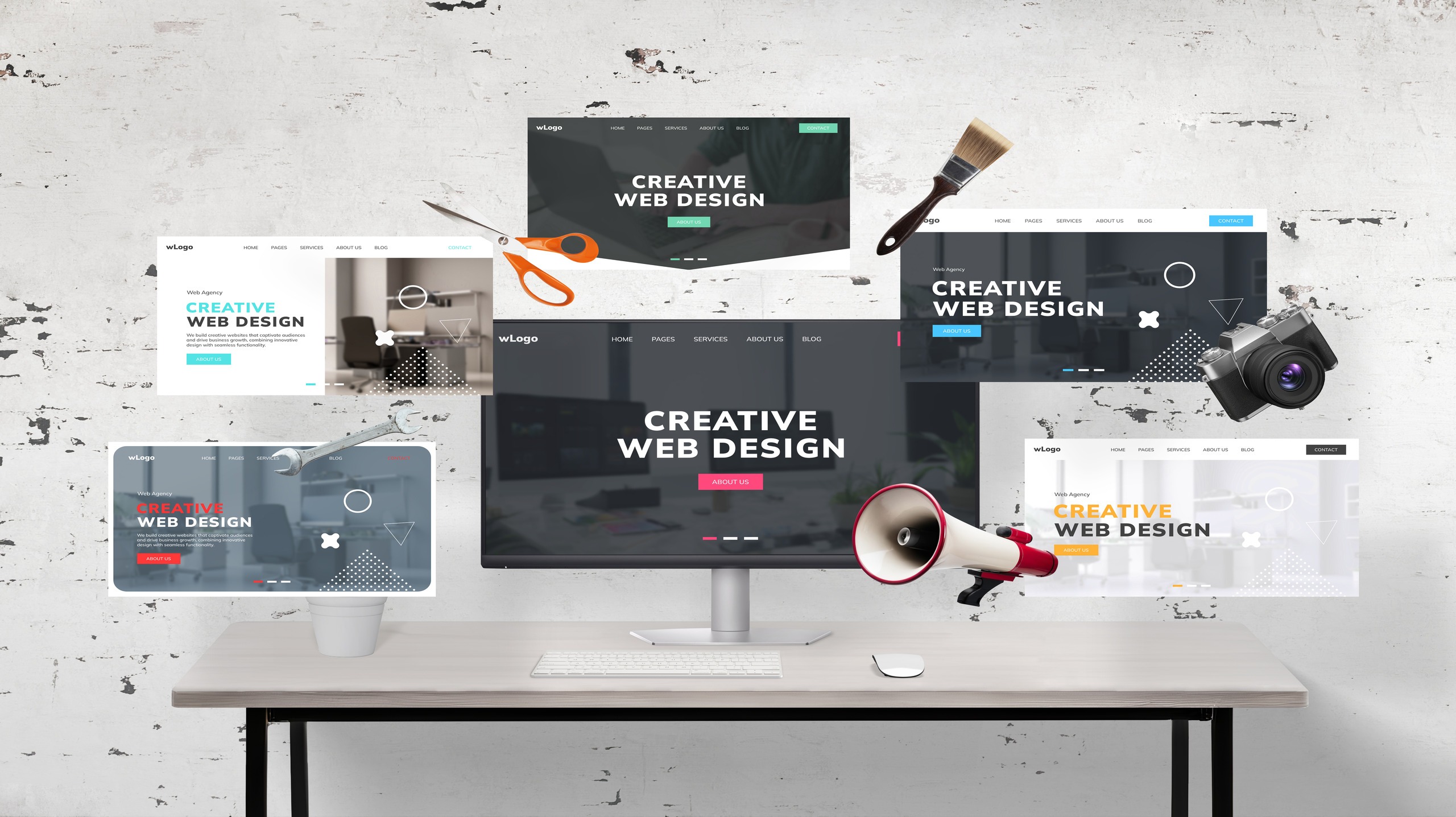 Najbolja Web Izrada Minimalistički prikaz ekrana i uređaja za najbolja web izrada projekata. Najbolja web izrada.